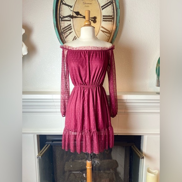 New Mini Ruffle Dress - Picture 2 of 8